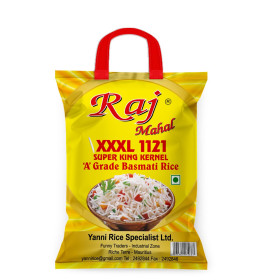 Raj Mahal XXXL 1121 Super King Kernel A Grade Basm...