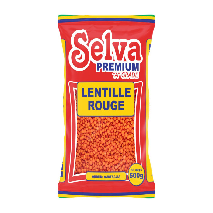 Selva Premium A Grade Lentille Rouge 500g