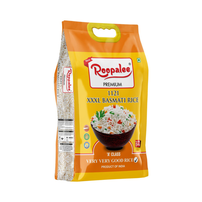 Roopalee Premium XXXL 1121 Basmati Rice 5kg
