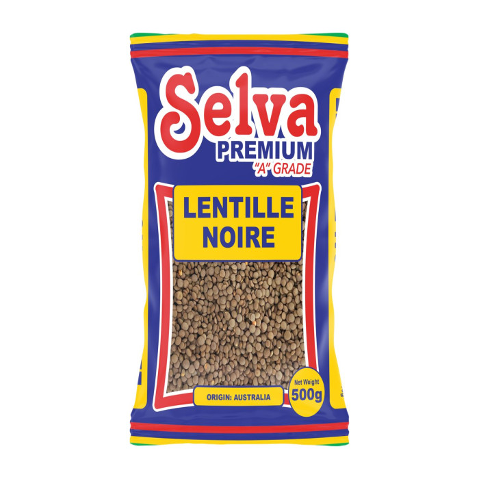 Selva Premium A Grade Lentille Noire 500g